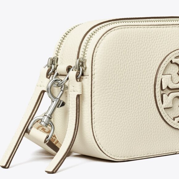 TORY BURCH MINI MILLER CROSSBODY BAG- IVORY - Picture 5 of 7